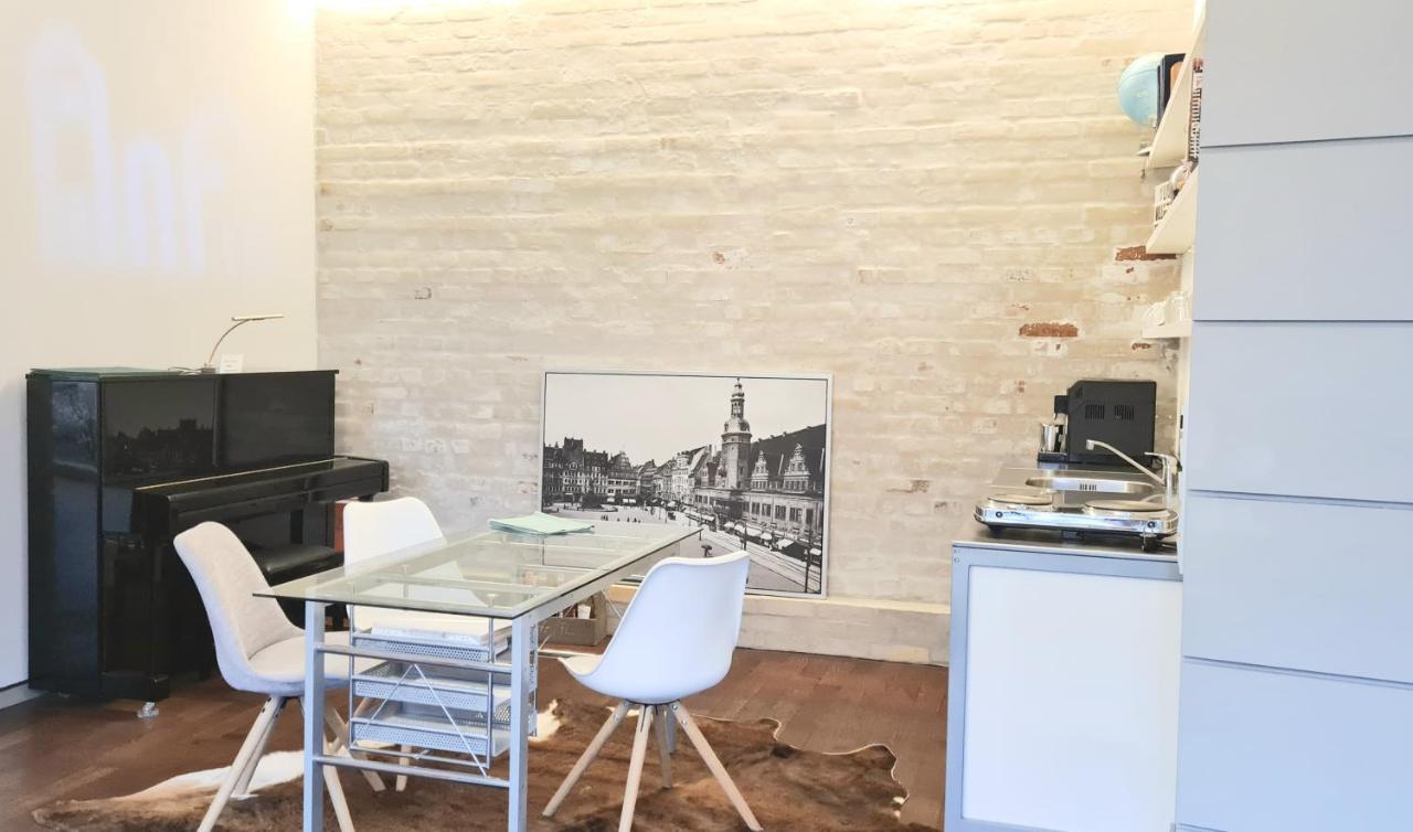 Ferienwohnung Loft im hundertjährigen Backhaus Leipzig Exterior foto