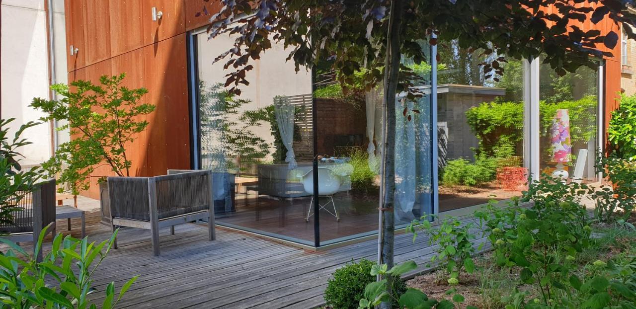 Ferienwohnung Loft im hundertjährigen Backhaus Leipzig Exterior foto